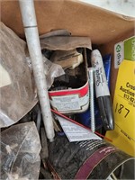 BOX OF ASSORTED BOLTS/ SCREWS