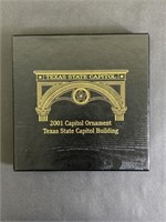 2001 Texas State Capitol Ornament