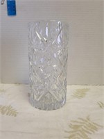 Glass vase 8"L