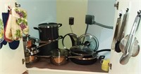 Assorted Pots Pans Utensils and More - Very Good