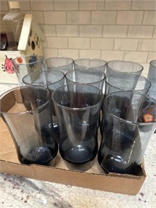 Glasses set of 7 and 2 set of 3
