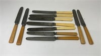 Sheffield possible bone handled knives and