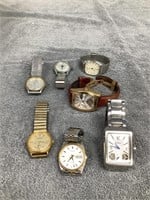 7 Men's Watches  (Parts or Repair)