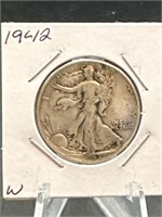 1942 90% Silver Walking Liberty Half Dollar