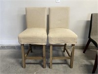 UPHOLSTERED COUNTER STOOLS