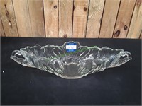 17" Clear Glass Bowl