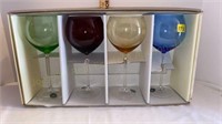 Lenox Balloon Wine Glasses N.I.B.