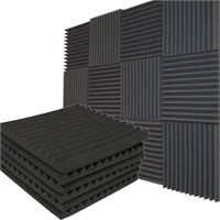 WFF9098  KUDOSALE Acoustic Foam Wedges, 12" x 12"