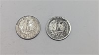 Silver 1935 Quarters (2)