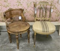 Two Louis XVI Style Chairs