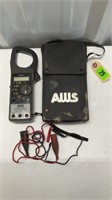 AWS digital volt/amp meter with case