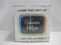 NIP The Home Video Party Kit Camcorder Helper