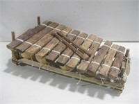 20"x 11.5"x 7" Wood Xylophone See Info