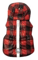 2 Pack South Paw Jackson Dog Jacket Red Plaid