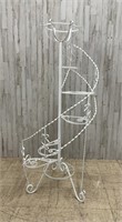 Wrought Iron Five Tier Plant Stand