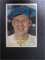 1957 TOPPS #137 BOB RUSH CHICAGO CUBS