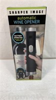 New Sharper Image automatic wine opener
