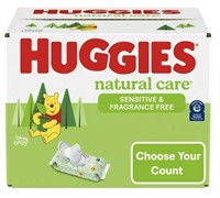 Huggies Sensitive Unscented Baby Wipes 560 Cnt