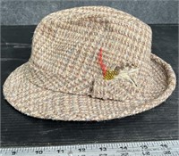 Designer Collection Tweed Fedora Hat