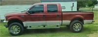 2002 FORD F-250 LARIAT 7.3 POWER STROKE DIESEL CRW