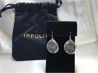 Ippolita "Rock Candy" .925 Quartz Crystal Earrings