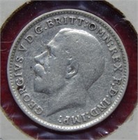 1917 Great Britain 3 Pence