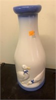 Ceramic jug w/ Geese Decor