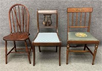 Set of Three Odd Chairs