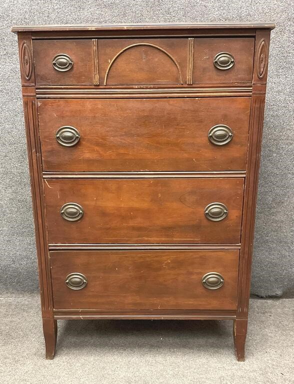 Vintage Four-Drawer Chest