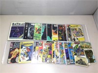 Assorted comic books and more. Most in sleeves,