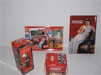 Lot of Coca Cola Collectibles