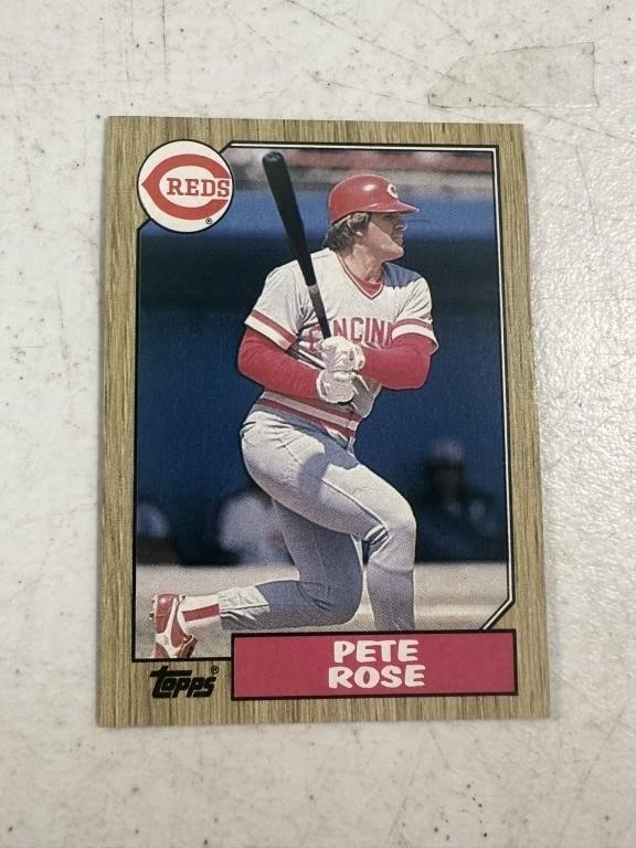 PETE ROSE CARDS - 1987 TOPPS