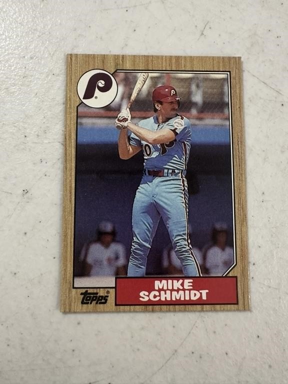 MIKE SCHMIDT CARDS - 1987 TOPPS