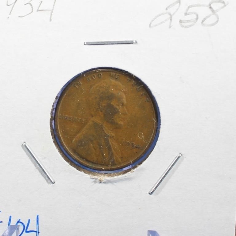 1934  Lincoln Penny