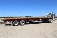 Flatbed trailer (red)