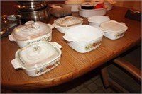 6 - CorningWare Dishes