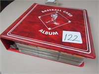 DONRUSS BASEBALL CARD ALBUM - 800 + CARDS