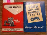 Ford tractor manuals 1957