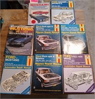 8 Ford service/restoration manuals