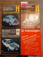 4 Asst Volkswagen service manuals