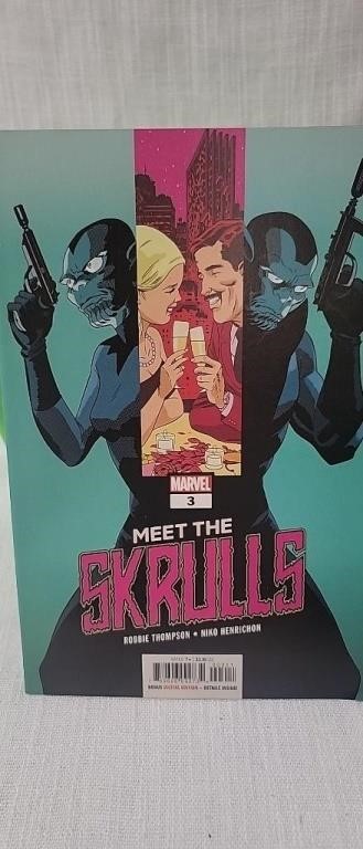 Meet the skulls comic book