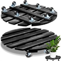 Taiyin Plant Caddy with Wheels - 2 Pack