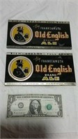 Old English brand Ale Beer signs