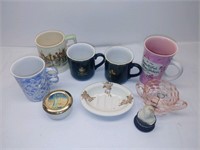 Mugs, Soap Dish, Trinket Box
