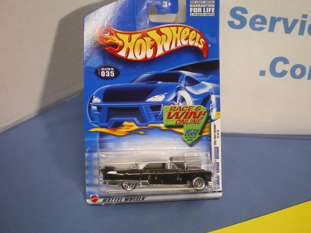 '57 Cadillac Eldorado Broughman Hot Wheels Diecast