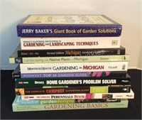 11 Gardening Books, Some Michigan Specific