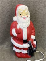 Vintage Santa Blow Mold