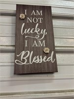 Blessed decor sign