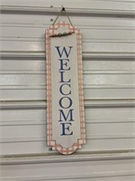 Welcome sign decor