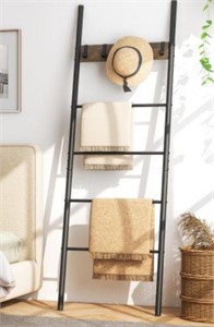 Retail$130 Wall-Leaning Decorative Blanket Holder